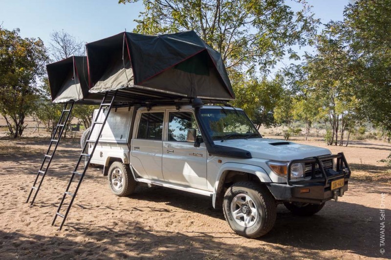 Fully equipped 4x4 car rental in Botswana - Tawana Self Drive