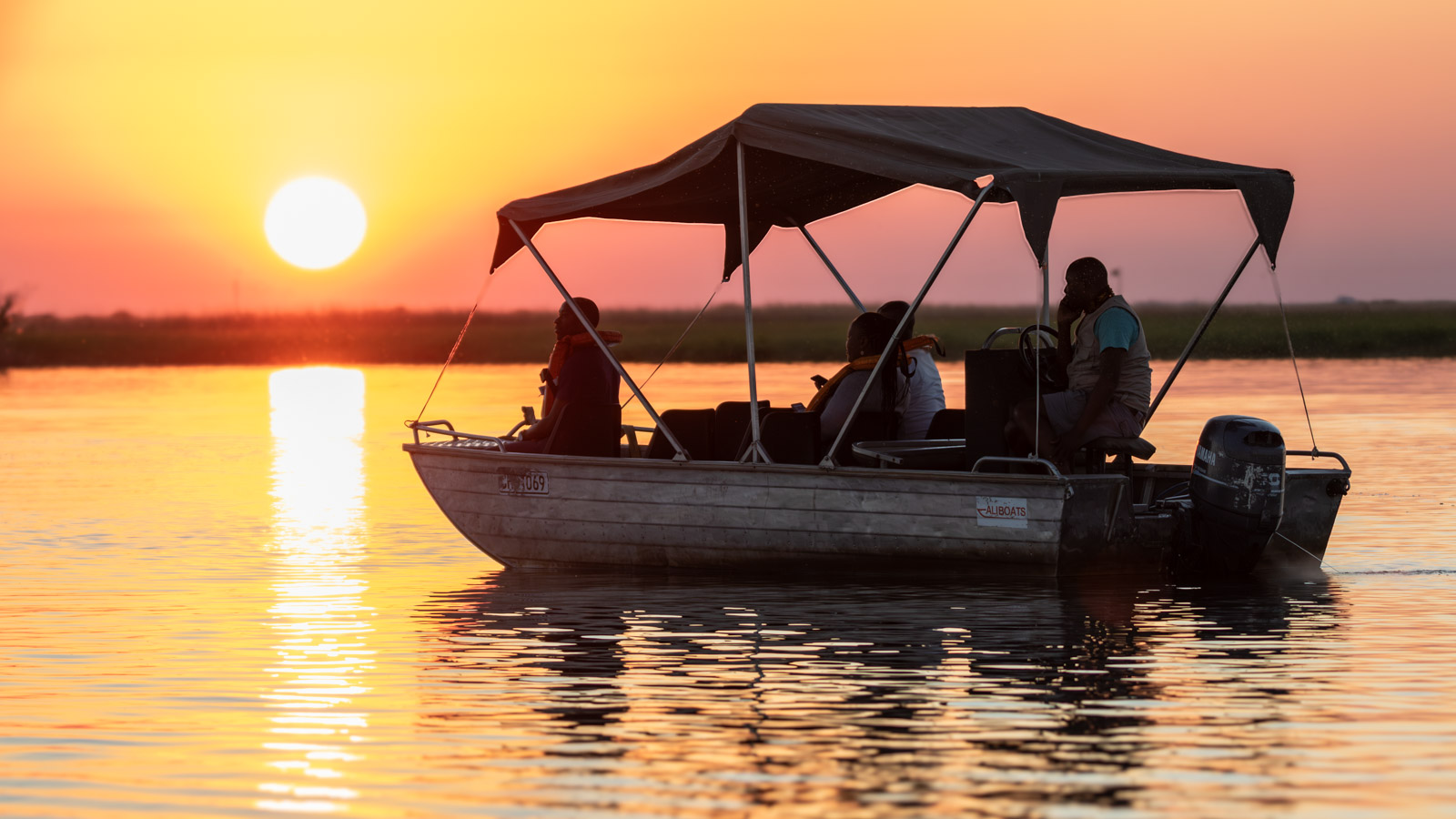 Things to do in Kasane: sunset boat cruise on the Chobe River