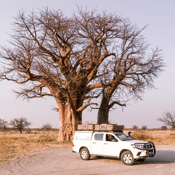 Fully-equipped Hilux in Botswana