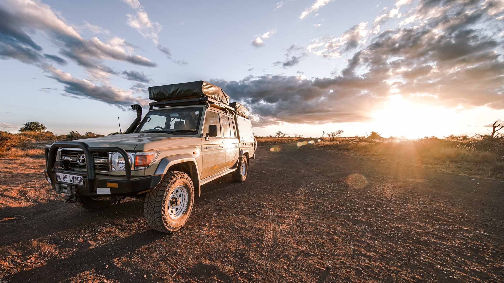 Self-drive adventure with a Land Cruiser
